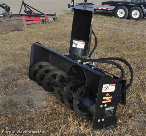 erskine skid steer snowblower for sale|used erskine 72 snowblower for sale.